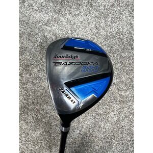 LH Tour Edge Bazooka 360‎ Fairway 3 Wood Right Hand V-Flex Graphite Headcover